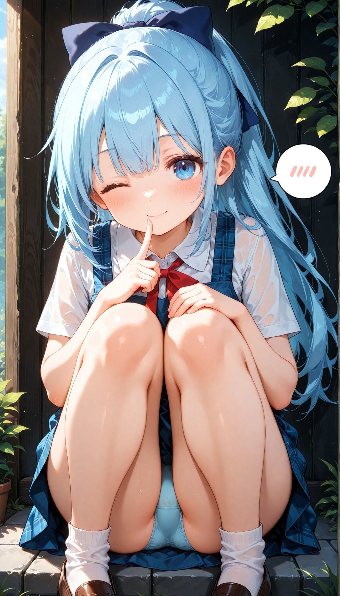 サンプル画像5:異世界女子にパンツを見せてもらった(おぱんつ大好き) [d_725450]