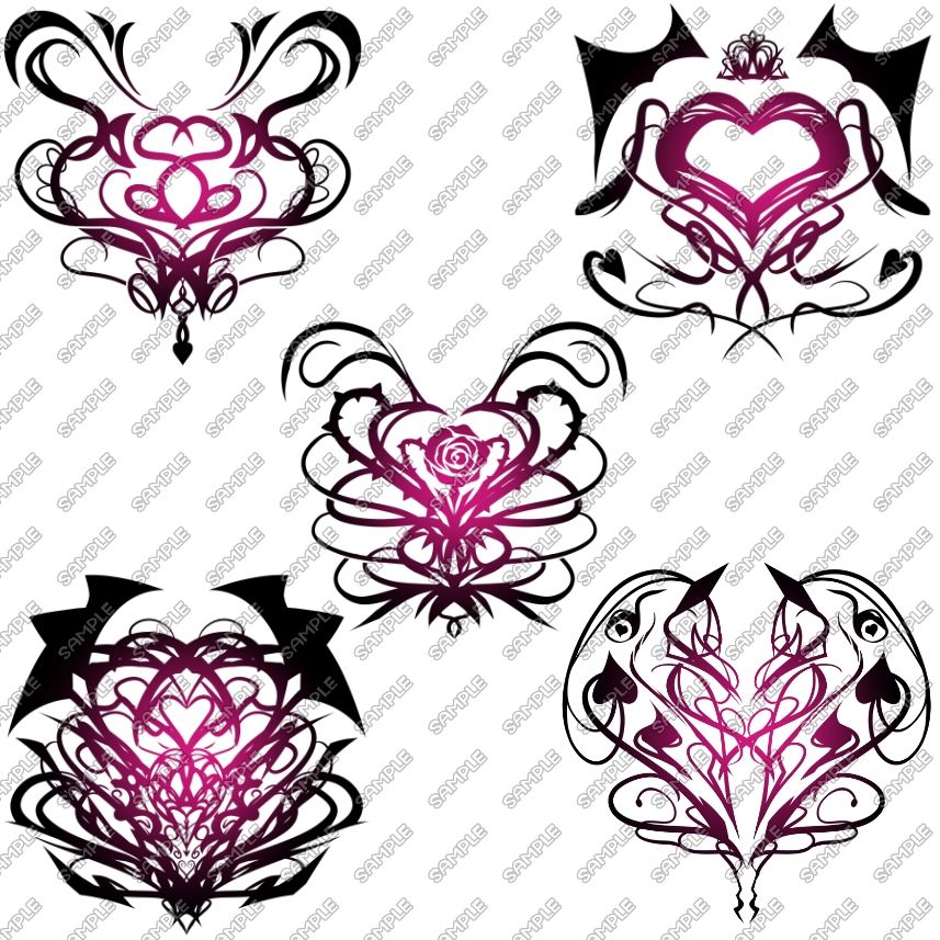 サンプル画像2:淫紋素材8(水の木) [d_725572]