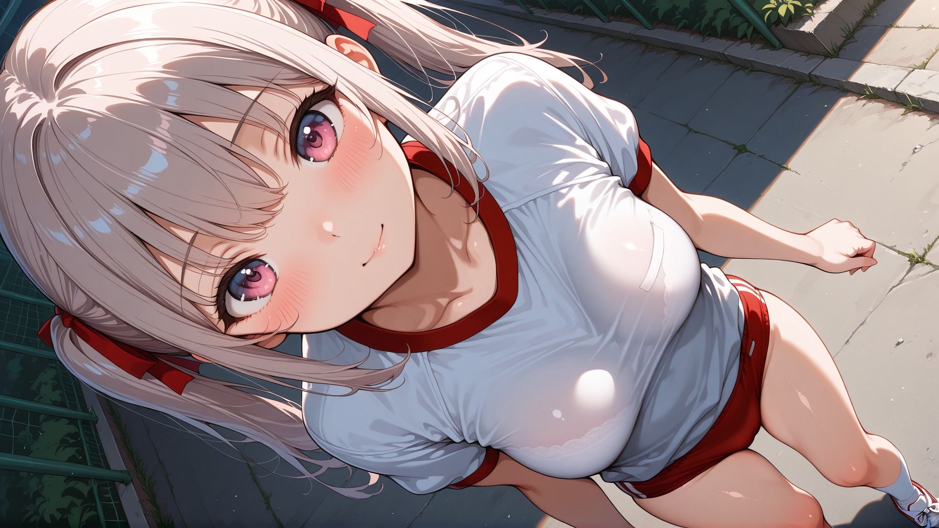 サンプル画像4:ブルマ日和。― ツインテール編:ブラ透け ―(カズン) [d_725575]