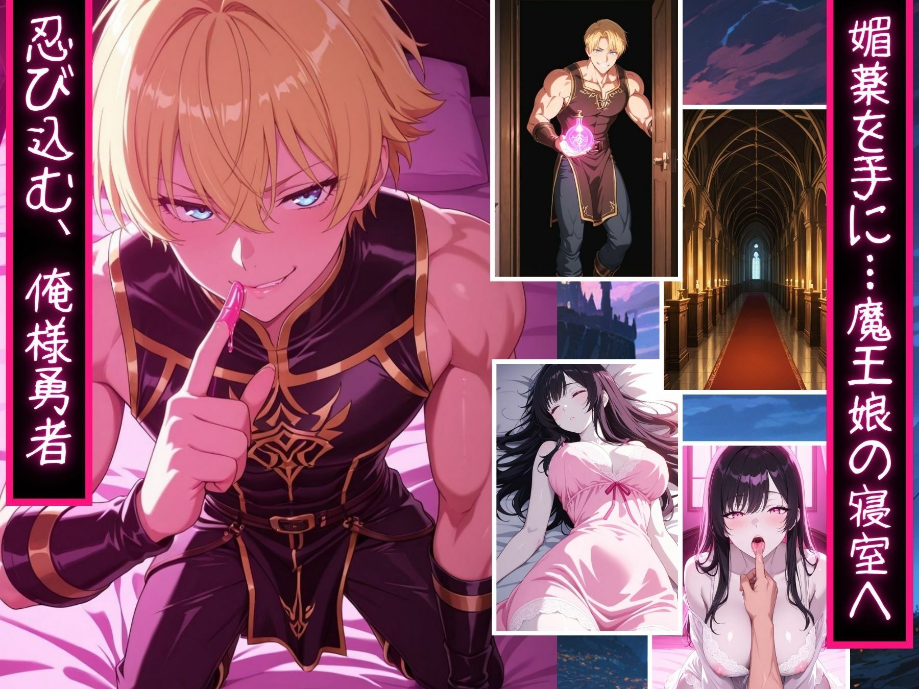 媚薬夜●いで魔王娘を絶頂堕ち（はーと） ワガママ勇者の異世界処女中出し支配_1