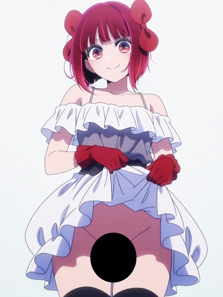 『推●の子』ヒロイン脱がしてみた スマホでも見やすい縦型 ムキムキ色黒モブがヤリたい放題  シチュエーション＆クオリティ厳選済み450枚！ 画像3