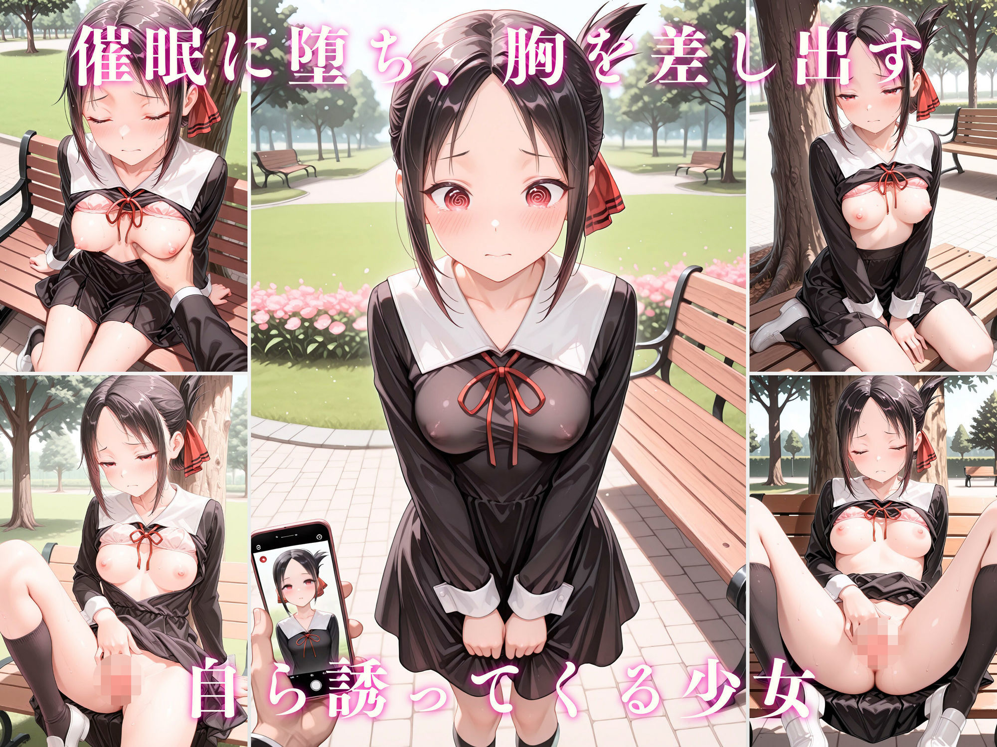 【無料エロ漫画】d_725672 【動画付き】四宮か〇や 催●支配:公園で見かけたカワイイあの子を犯したいー 4K高画質 かぐや様は〇らせたい(チョコバナナ)