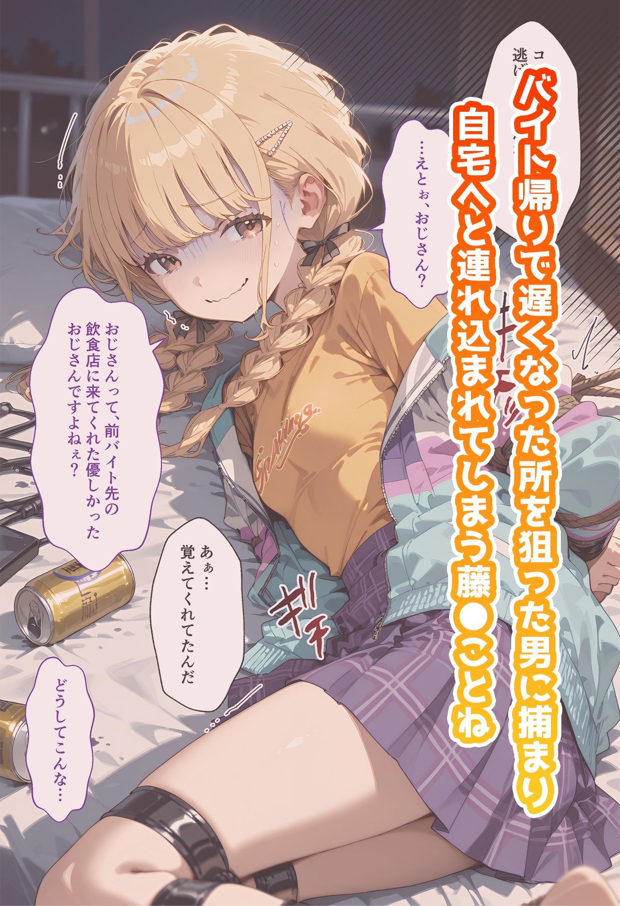 【動画付き】藤◯ことねのいちばん長い日～ストーカーに拐われ、二穴処女喪失→肉便器堕ち～1