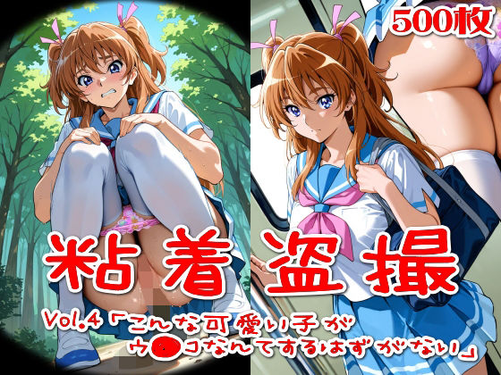 【500枚】粘着盗撮Vol.4「こんな可愛い子がウ●コなんてするはずがない」