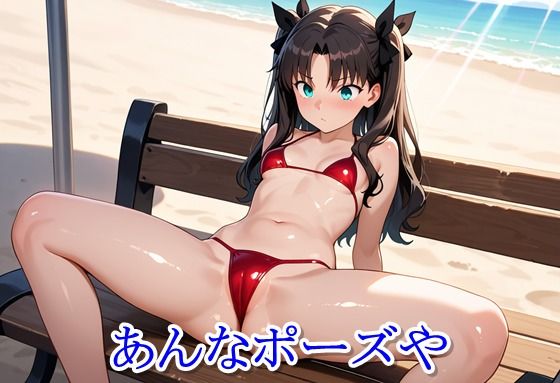 ヒロイン撮影‐海デート中に我慢できず好き放題中出し専用肉便器にされるCG集‐遠〇凛編 画像2