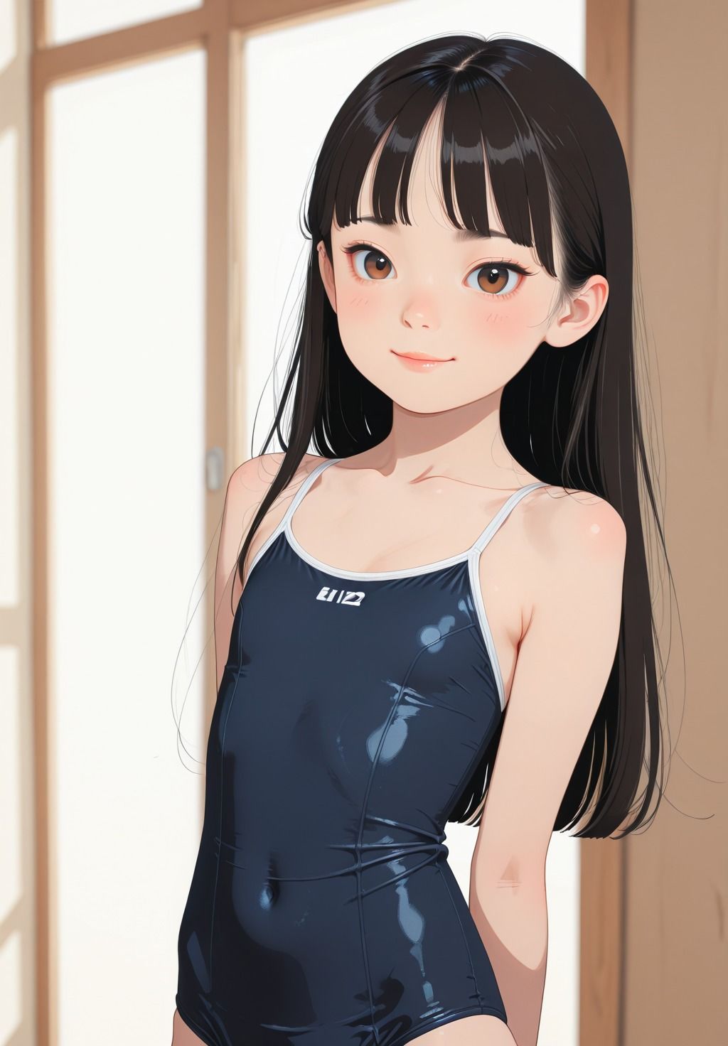ちっぱい子スク水生ハメセックスVOL2 サンプル画像 2
