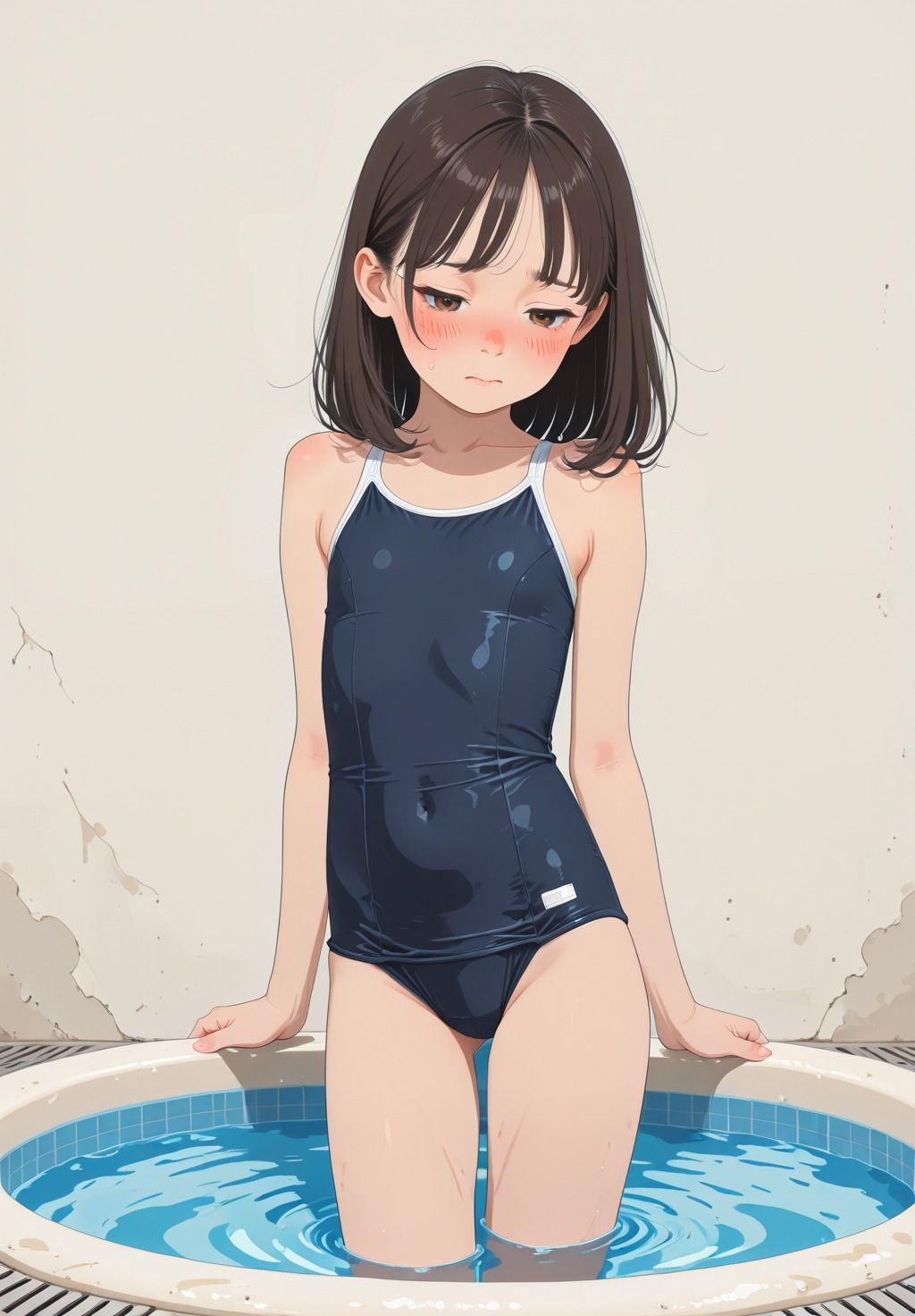 ちっぱい子スク水生ハメセックスVOL2 サンプル画像 3