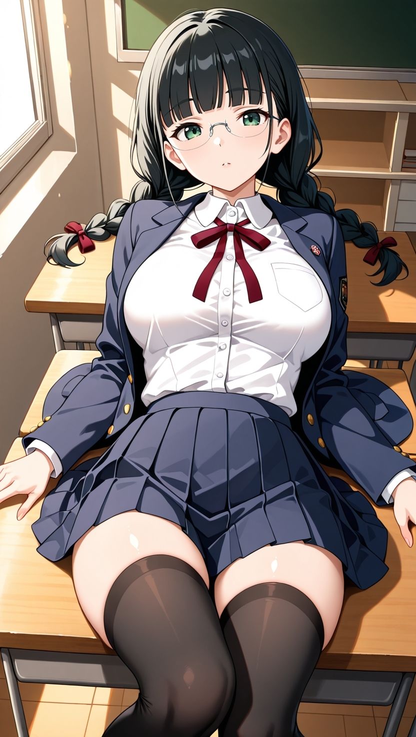 三つ編み優等生妹が兄に犯●れ快楽堕ち 画像4