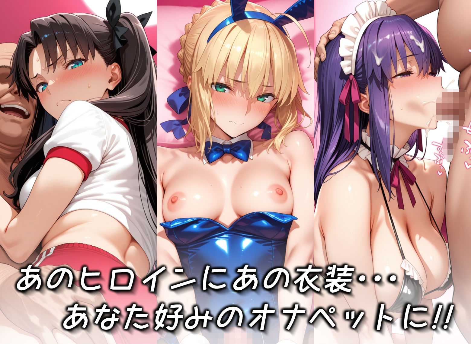 【無料エロ漫画】d_725863 キセカエオナペット -F◯te stay night篇 その2-(愛玩ファクトリー)