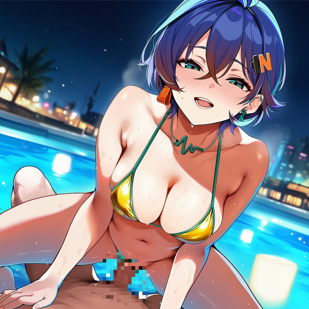 ゼ◯ゼロ リ◯ 水着グラビア イラスト集 画像9