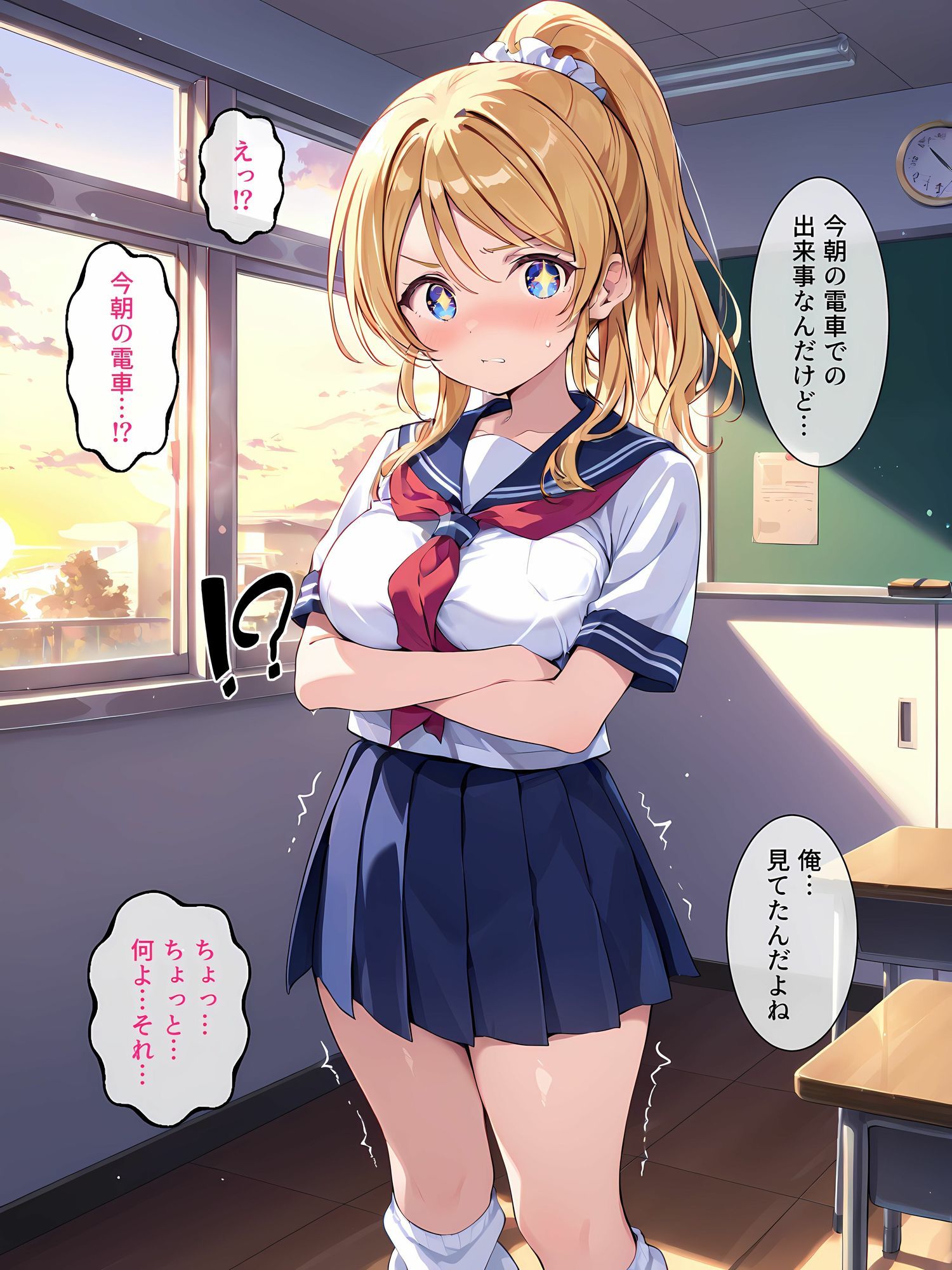 性処理学園〜かしこい女王の弱みを握ったらメス奴●になった〜 画像9
