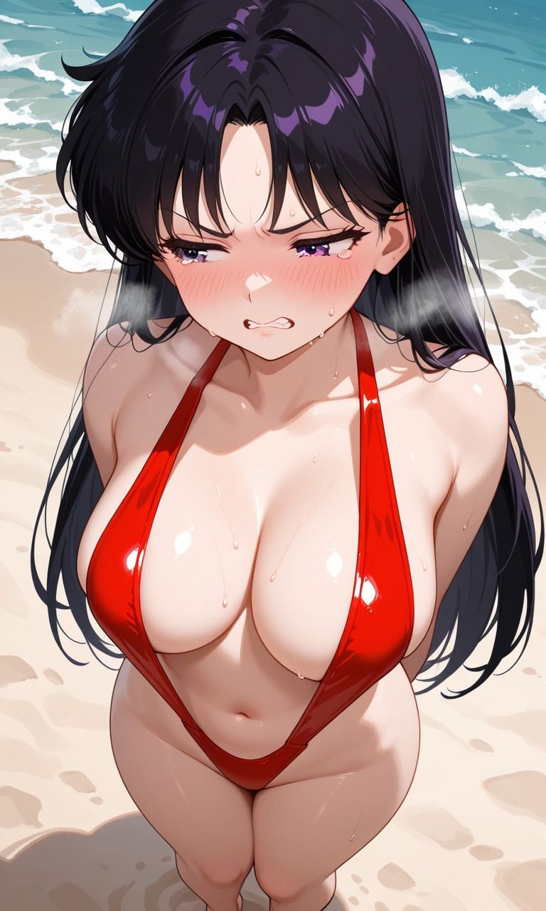 【セーラームーン】ビーナス・マーズ・サターン 〜生意気セーラー戦士を分からせアヘ顔CG集〜|挑発パンチラ・中出し・イマラチオ 画像7