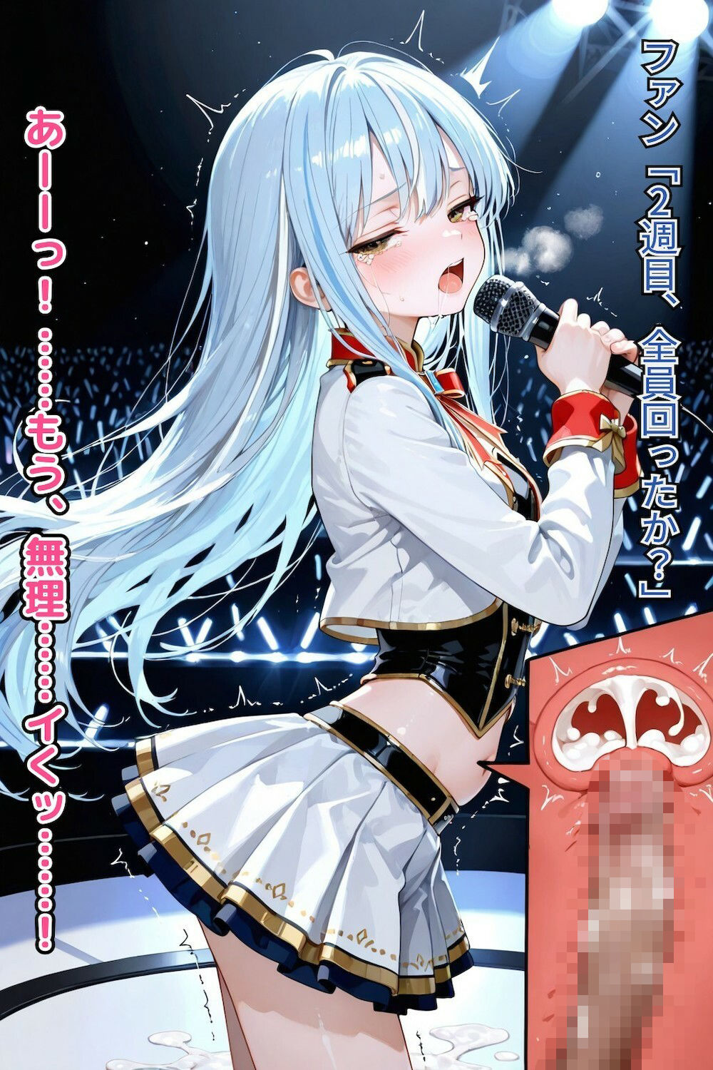 龍宮乃々香の沈黙支配ライブ（3話パック）【地下アイドル】【枕営業】【配信事故】【CDZ】 サンプル画像 3