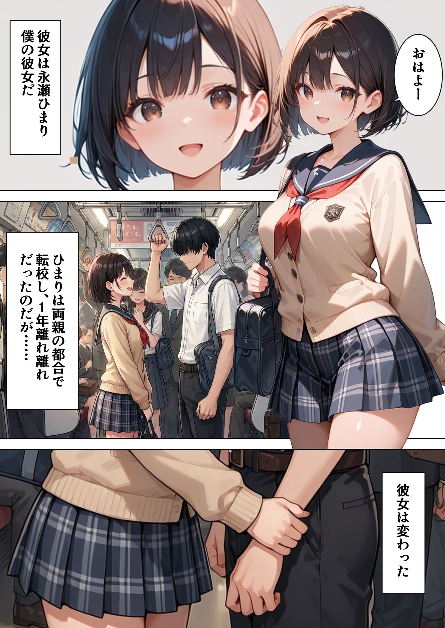 性教育学園X やりまくり！発情彼女1 vol.53【セリフ入有】 画像1