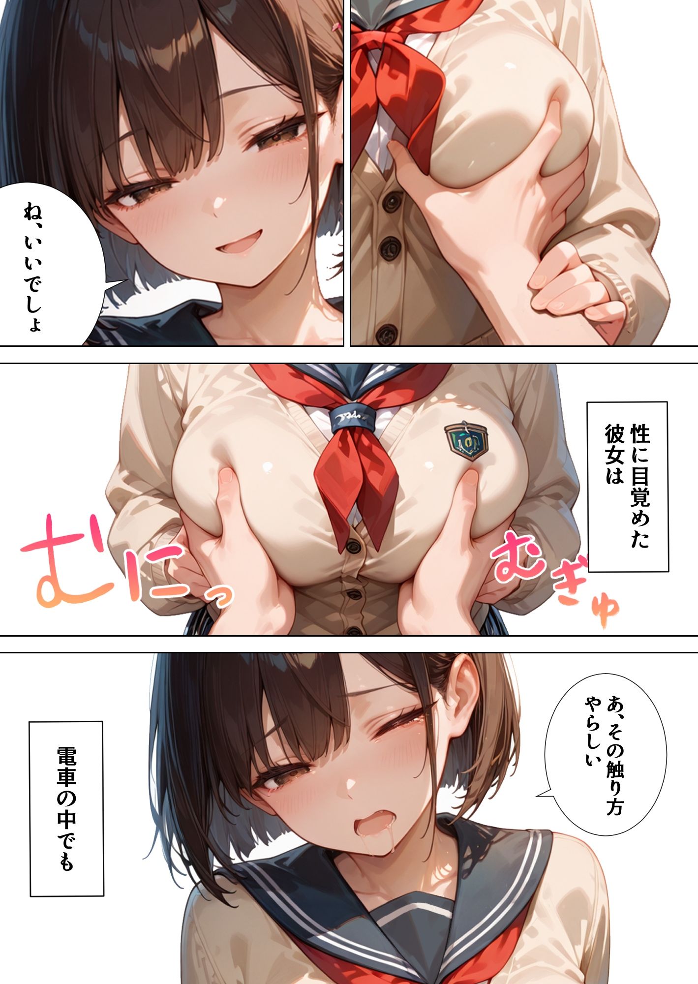 性教育学園X やりまくり！発情彼女1 vol.53【セリフ入有】 画像3