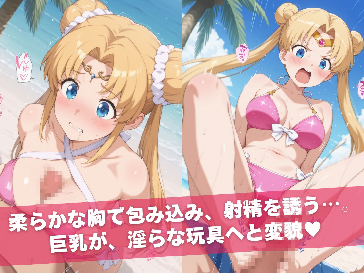 セー●ームーン陥落計画  〜おじさんに操られたセーラー戦士たち〜 サンプル6