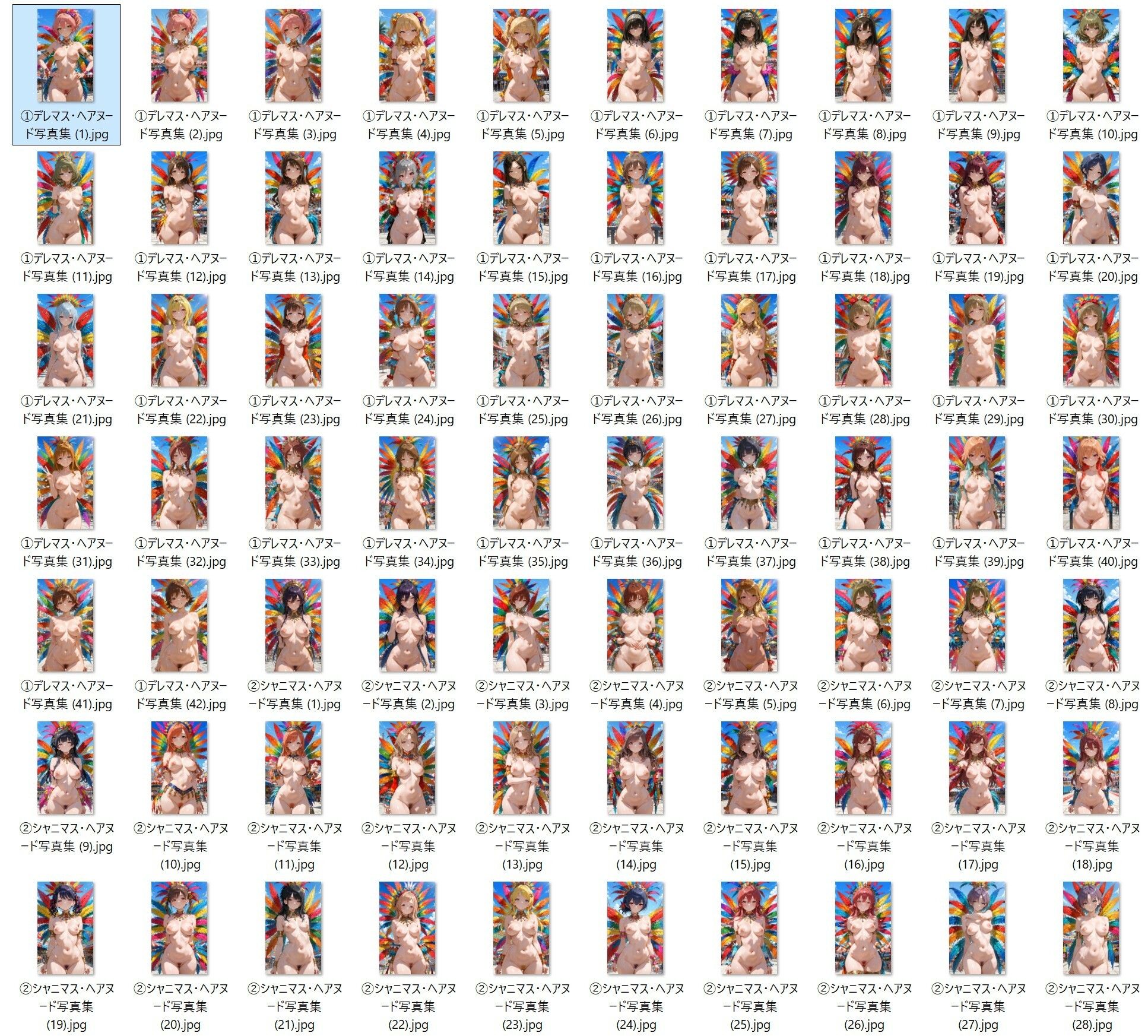 ヘアヌード解禁版！デレ＆シャニアイドルたちのヌード写真集（82枚） 画像9