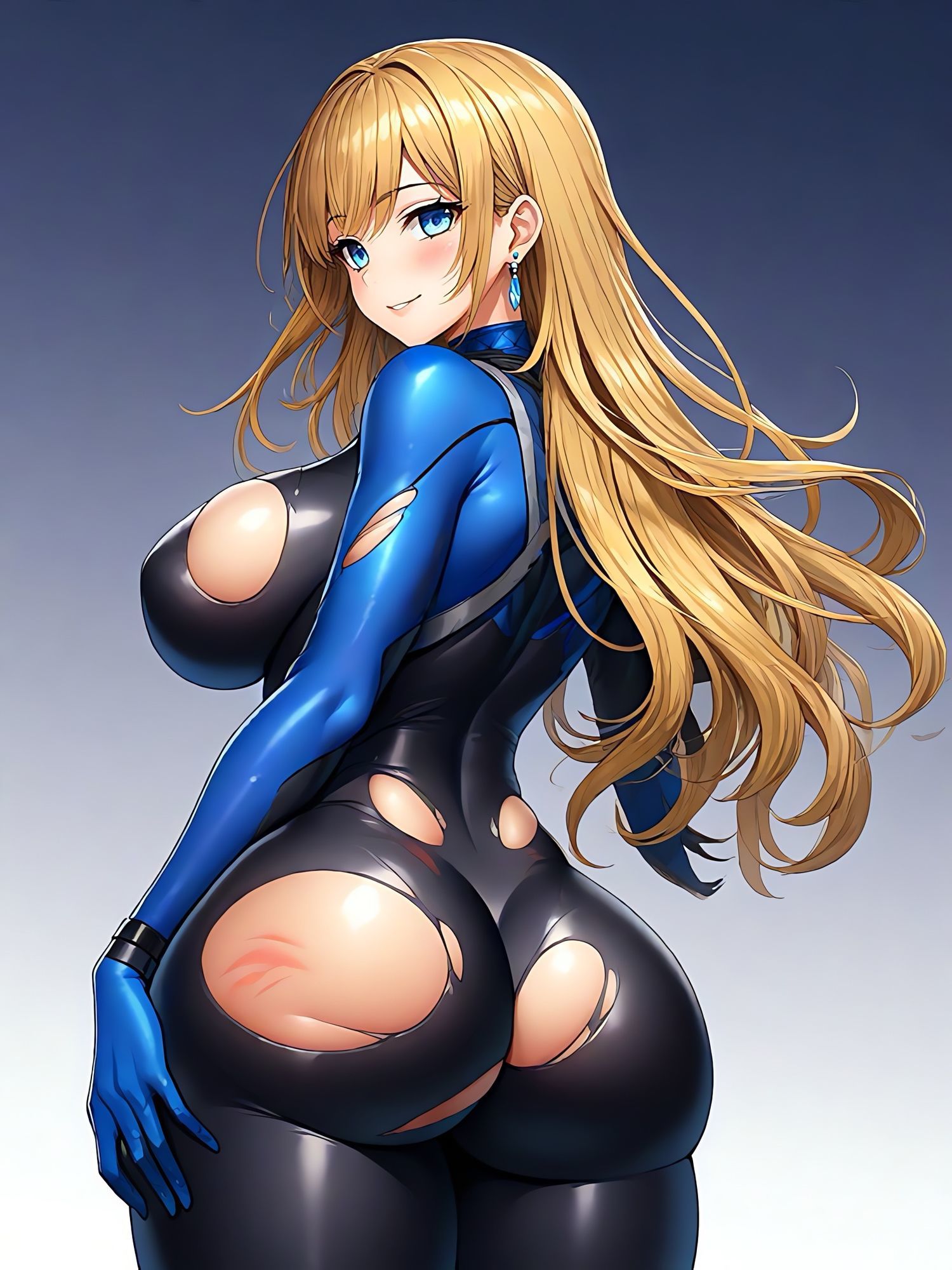 スーツ尻破れ  3人組 画像10