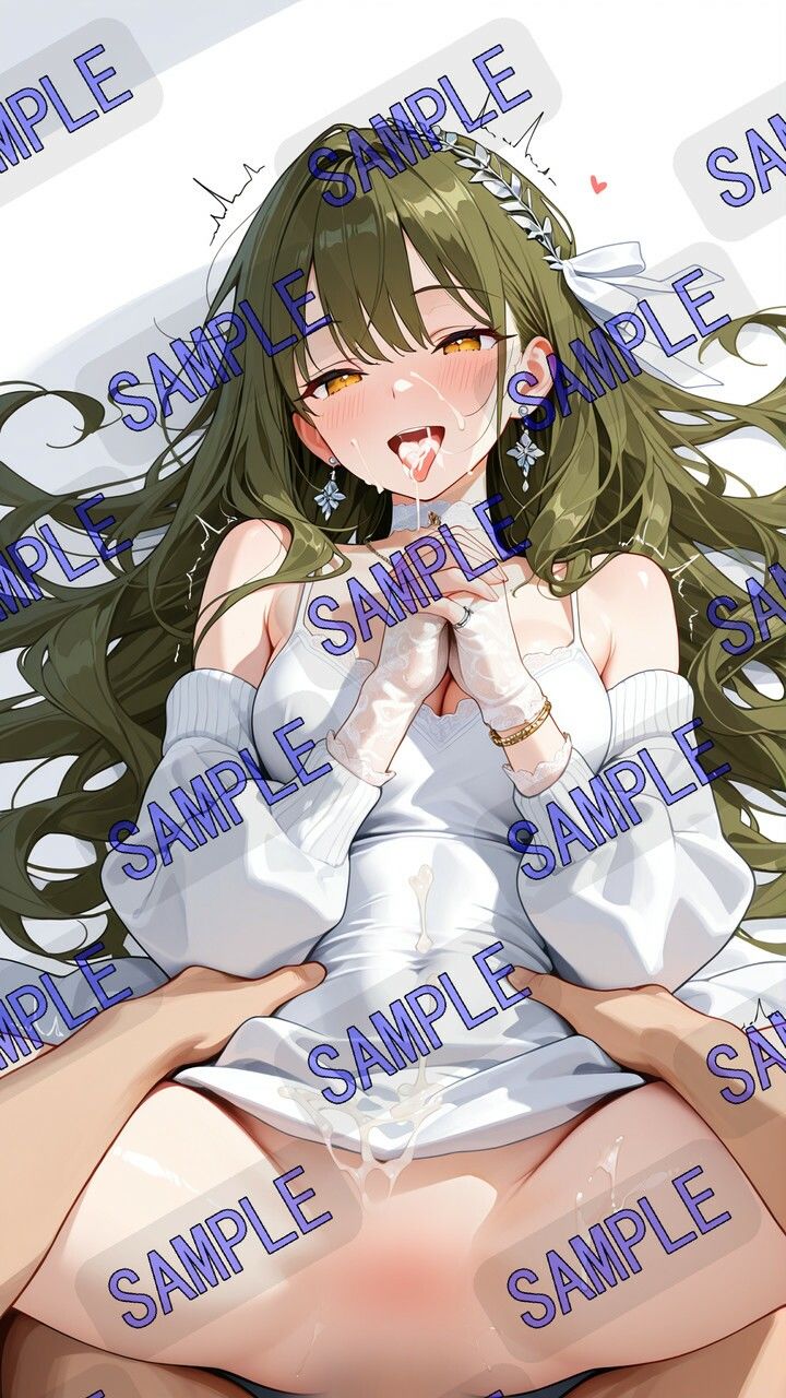 ロングヘアー美女 画像1