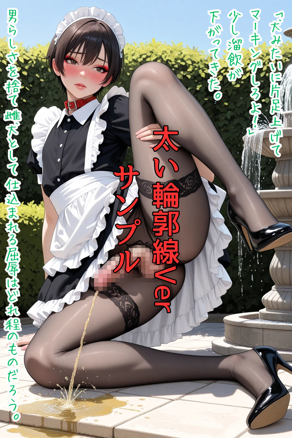 Sissy Captions Mな男の娘のシシーキャプション集2 メイドペットの躾け方 後戻りできないようにきつく躾けて下さい… 優しく壊して… 画像6