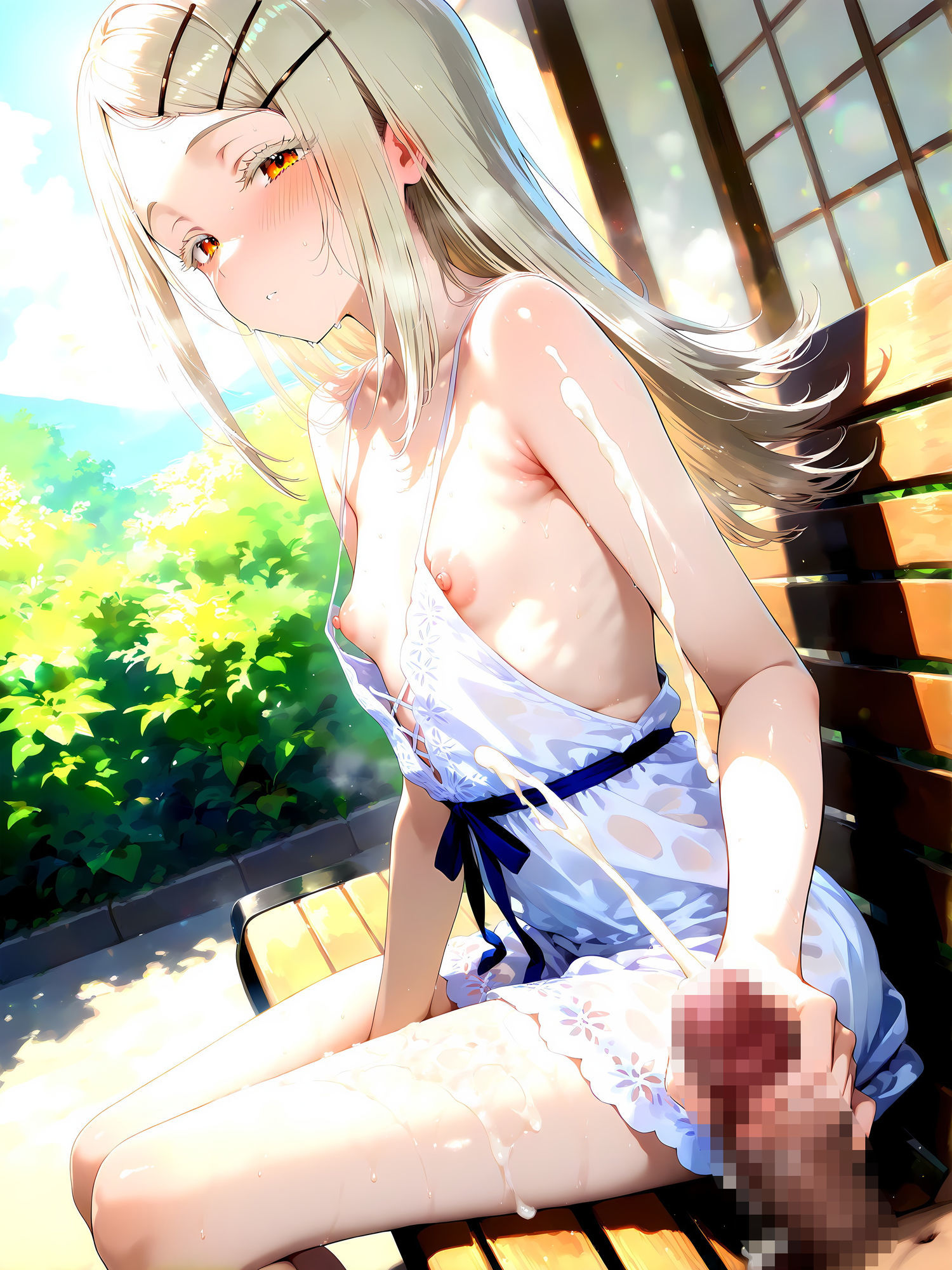 真夏の暑い日、白ワンピの少女と…～篠◯広～3