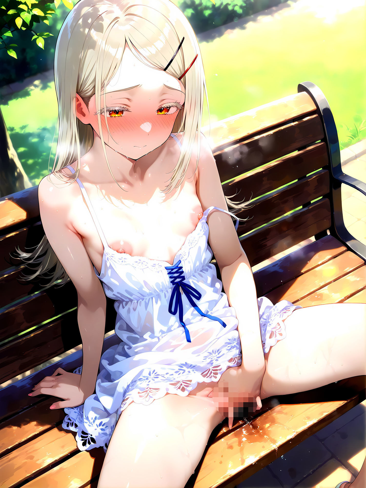 真夏の暑い日、白ワンピの少女と…～篠◯広～5