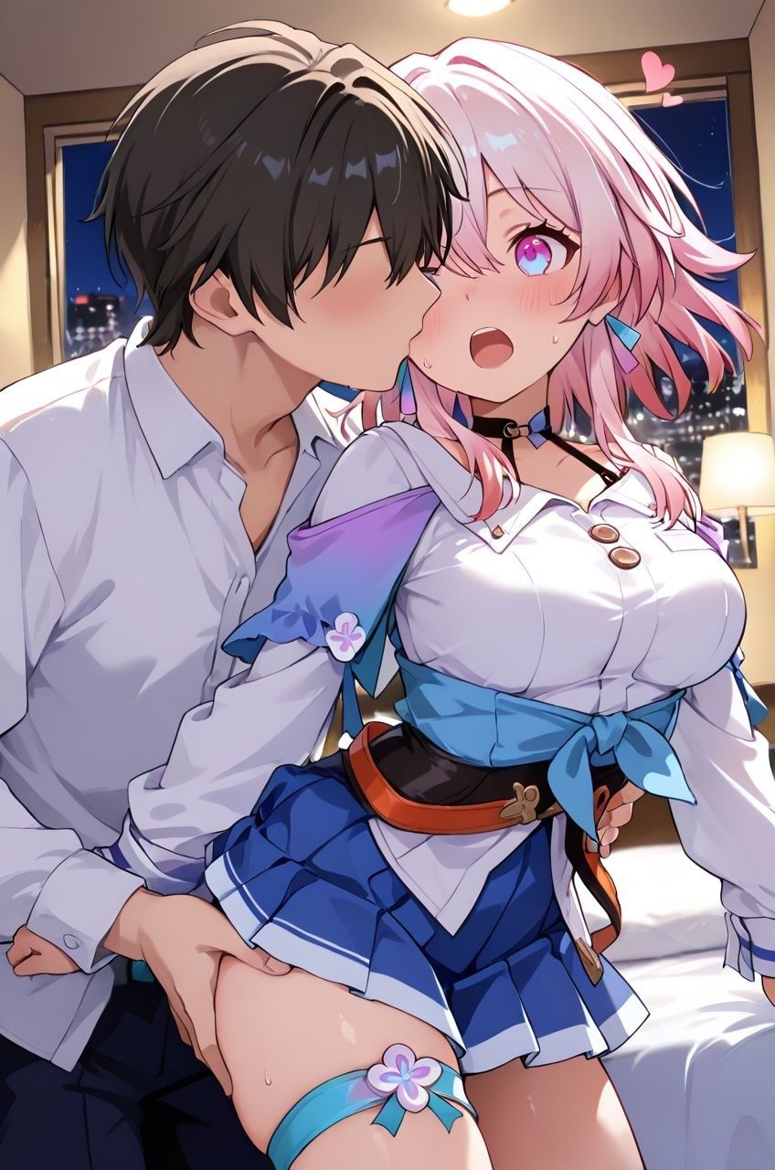 中出しセックスしないと出られない夢のホテルに閉じ込められちゃったお話 なのか編 画像2