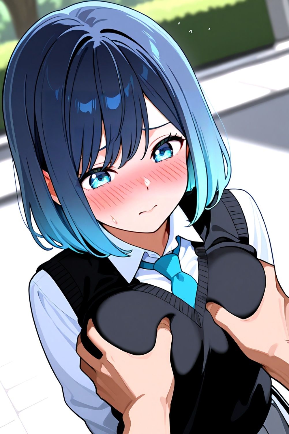 黒〇あかね  野外露出編 画像2