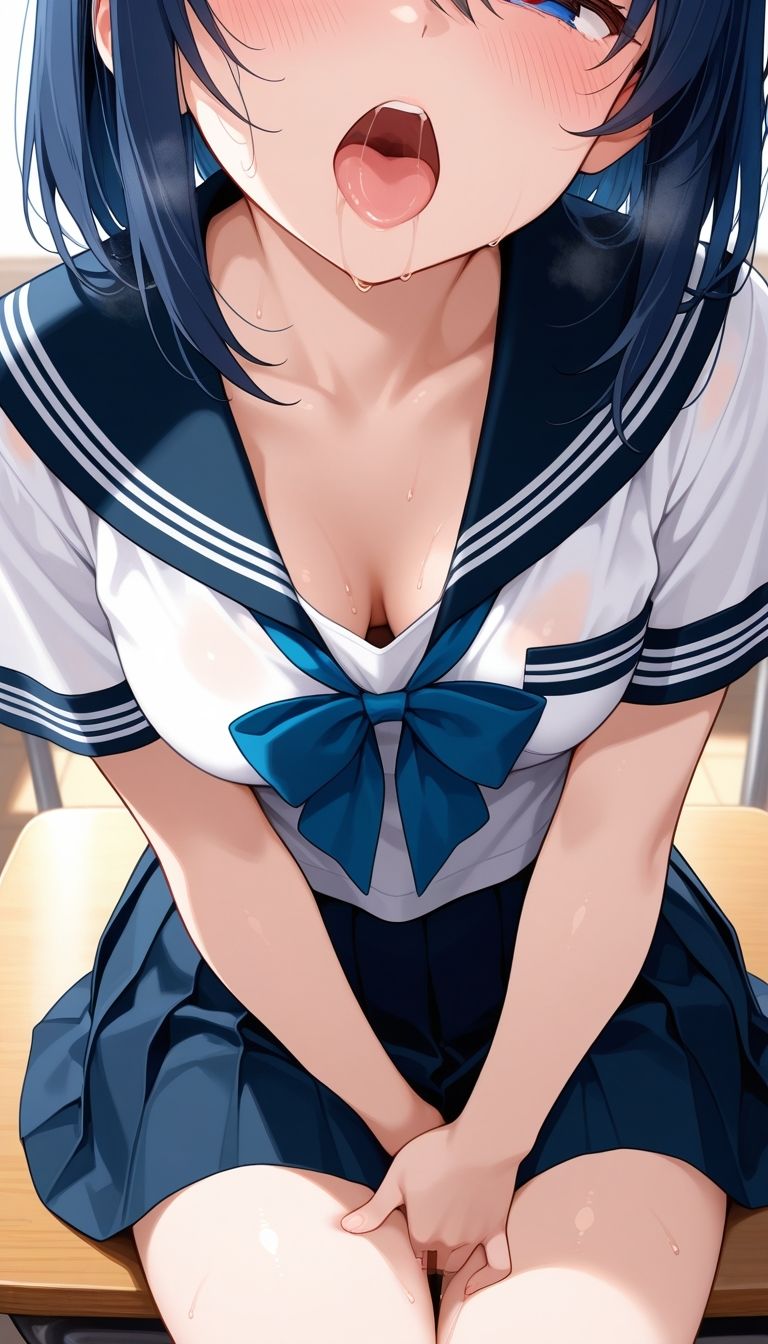 胸チラ・乳首・トロ顔(R-18版) 画像1