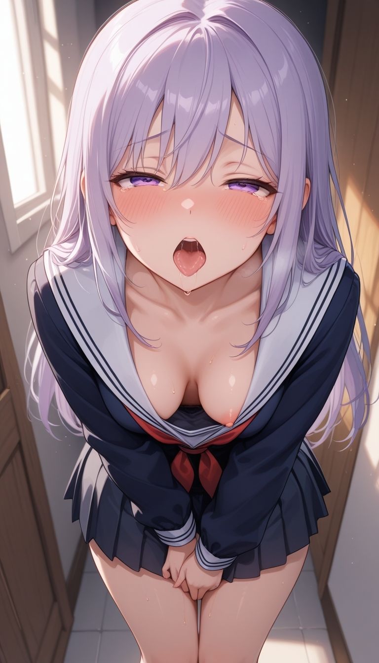 胸チラ・乳首・トロ顔(R-18版) 画像5