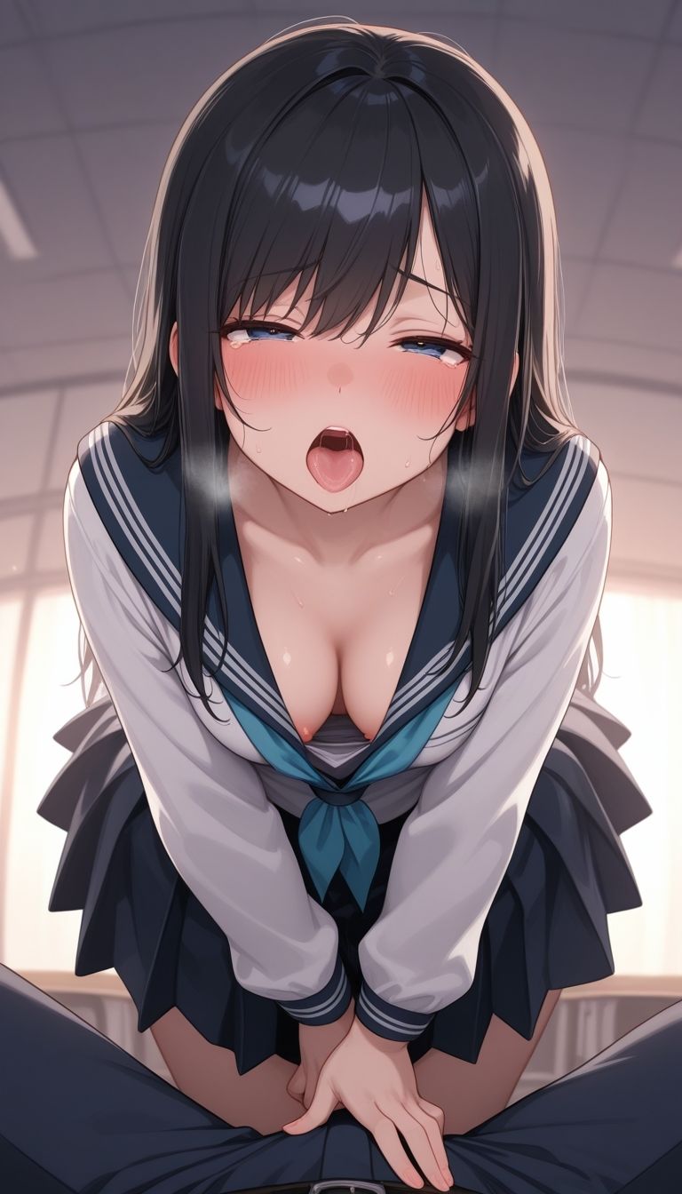 胸チラ・乳首・トロ顔(R-18版) 画像9