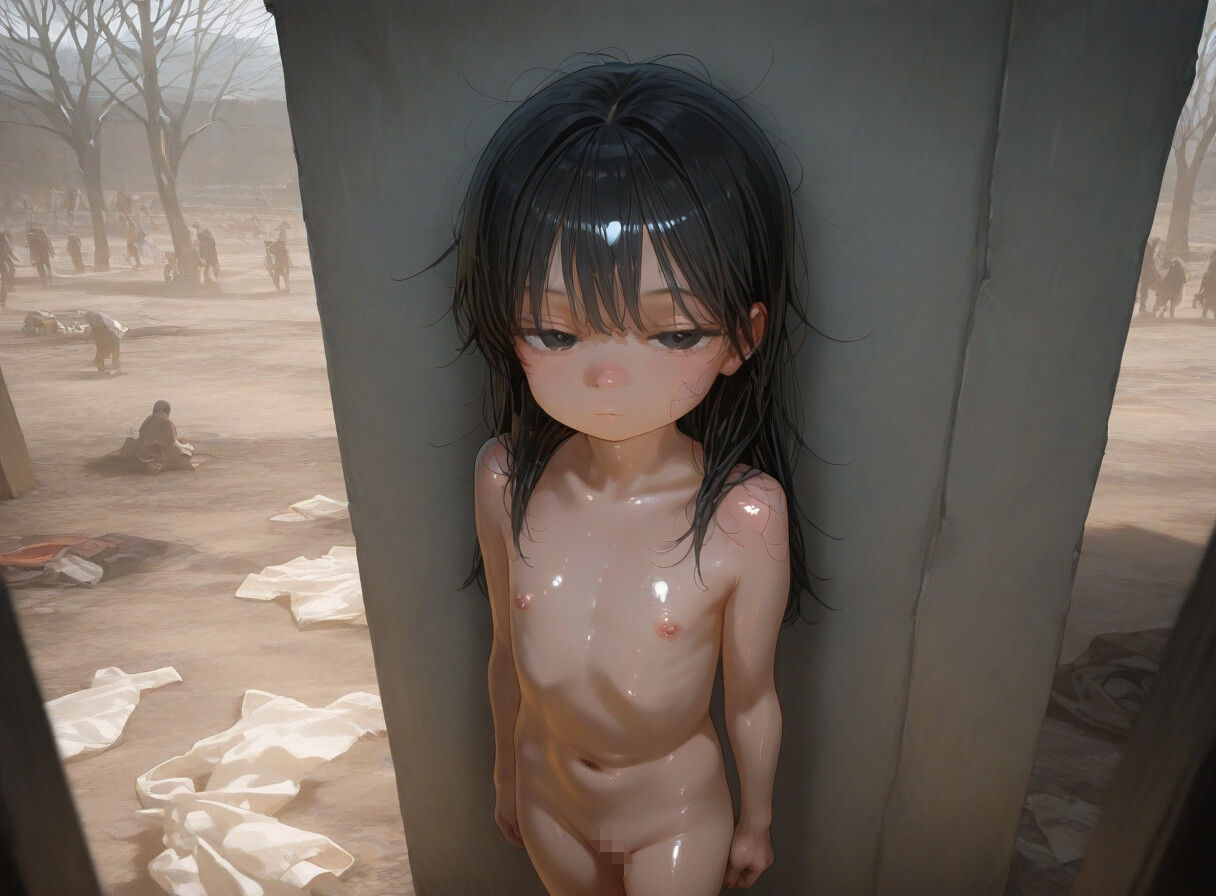 紛争難民少女のハメ撮り写真記録1