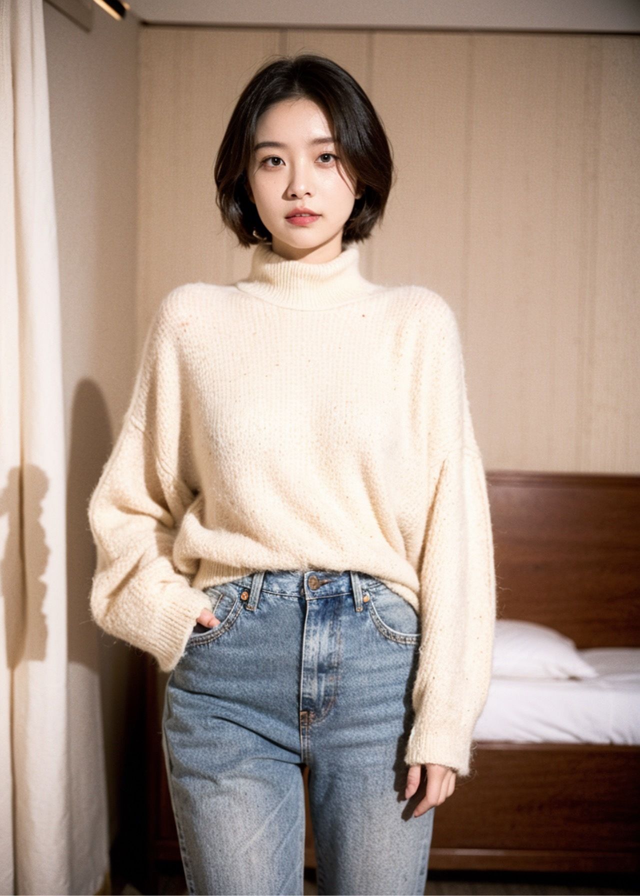 【AIモデル】牛丸レナ ― 魅惑のプライベートセッション ― 画像3