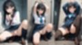 JK・J◯の手錠しゃがみパンチラ・脅迫に涙