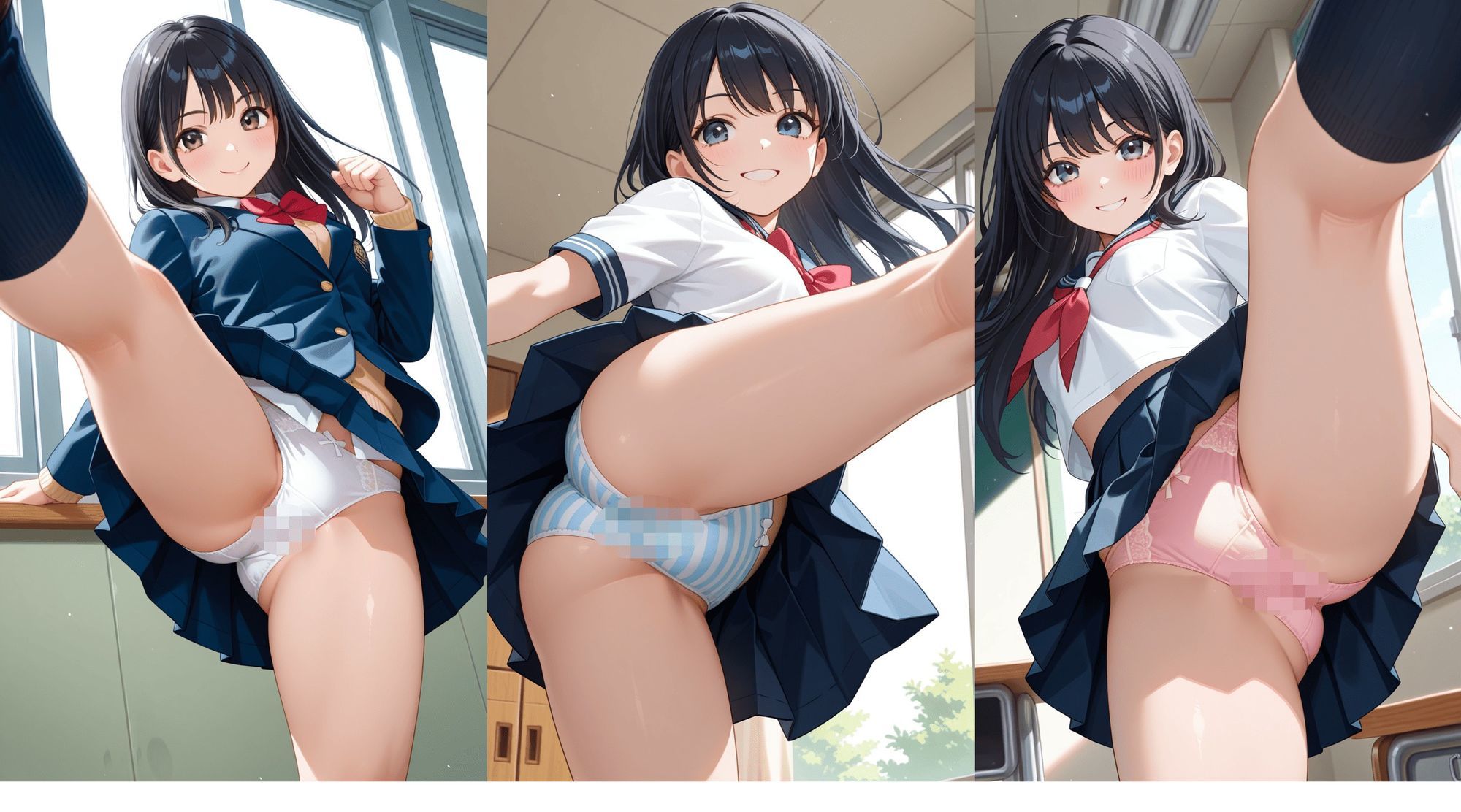 JK・J○パンチラキック 画像10