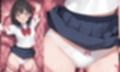 白パンツJK・J○、触手に襲われる