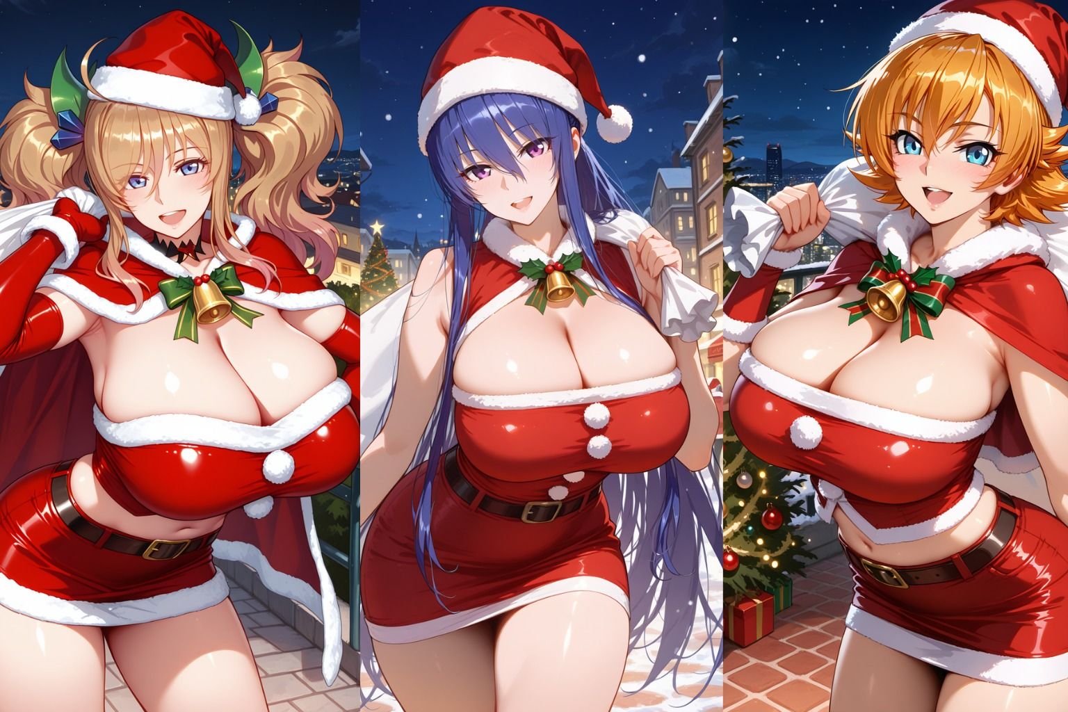 【サンタで対〇忍】凜〇・き〇ら・さ〇ら 画像1