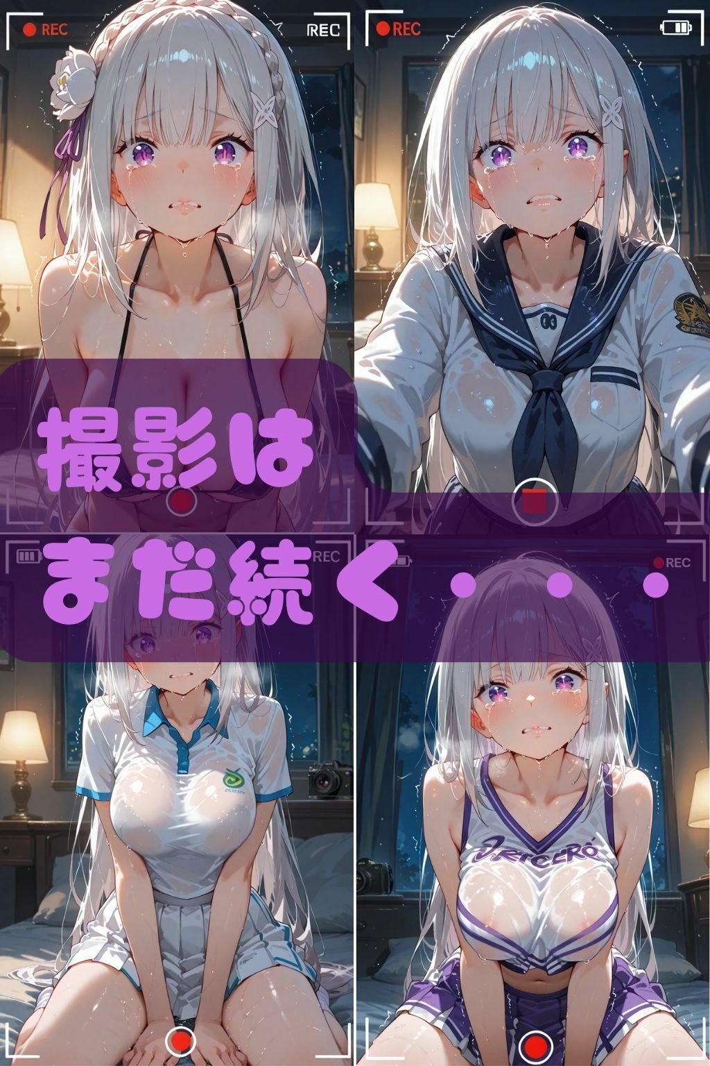 【NTR】コスプレ寝取られ拉致  エミリア 画像9