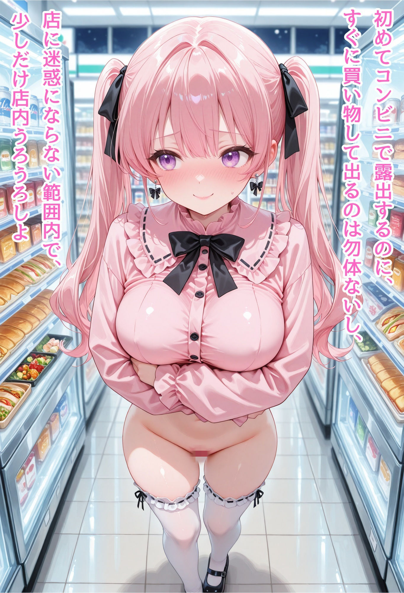 地雷系露出少女ゆあ38