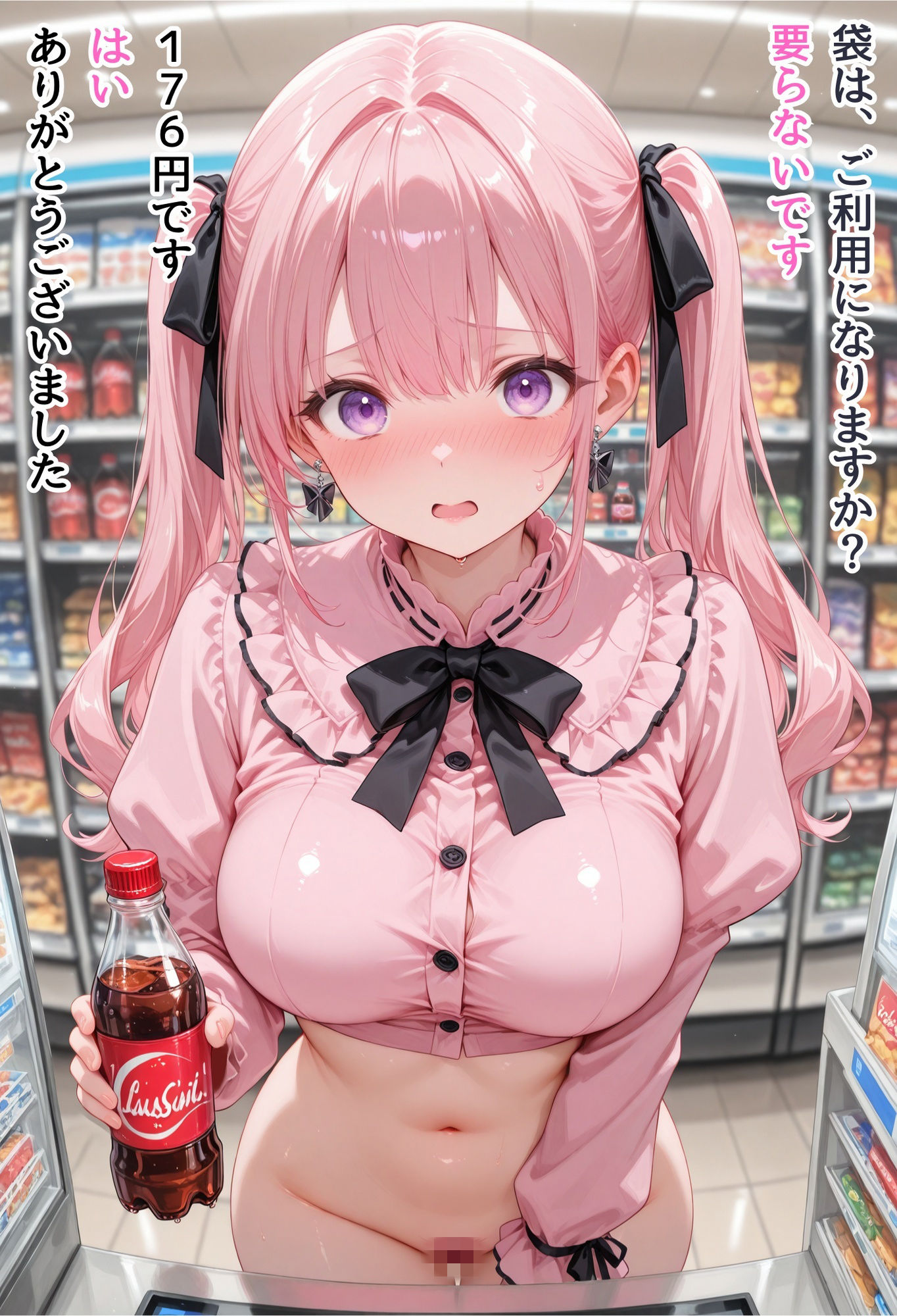 地雷系露出少女ゆあ39