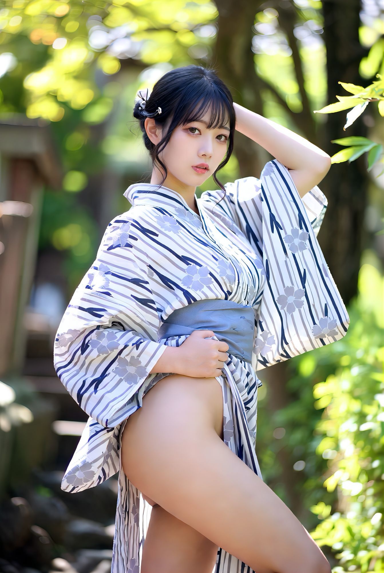 はだけた浴衣1巻（お試し版） 画像8