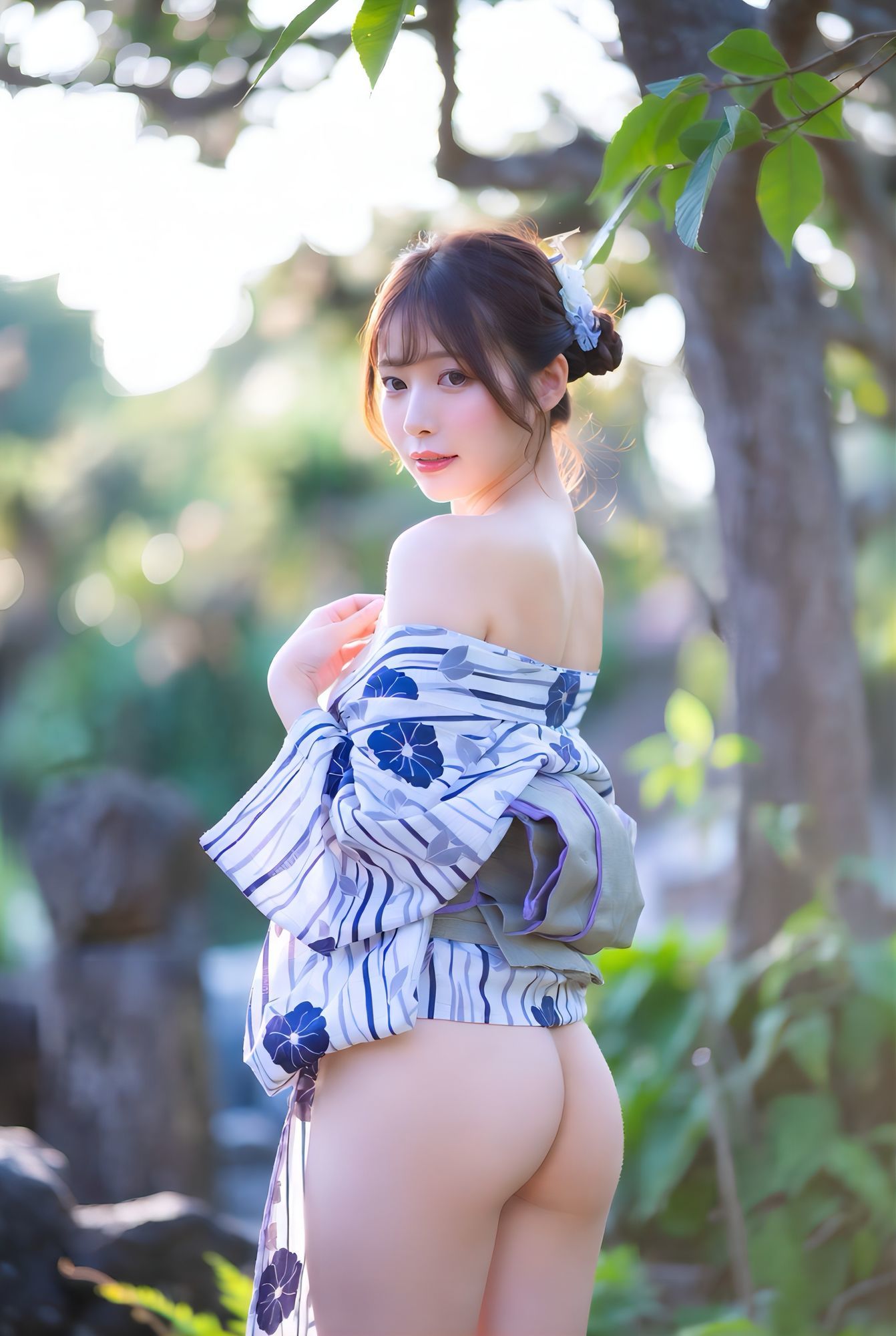 はだけた浴衣1巻（お試し版） 画像10