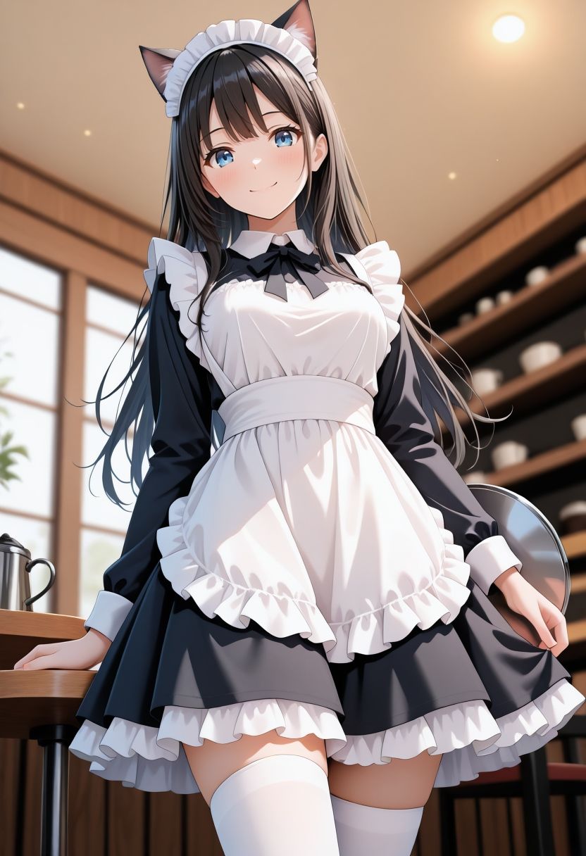 社会人コスプレイヤーの秘密ラブホ撮影会 猫耳メイド編 画像1