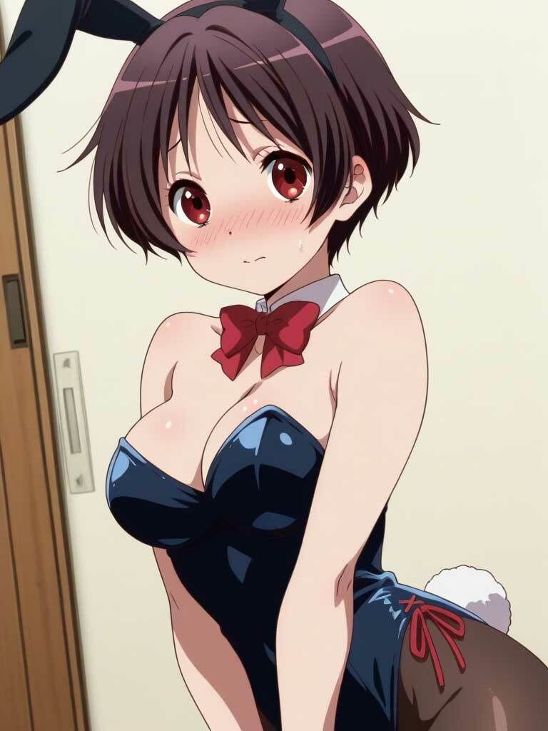 五月七日く〇ん寝起きイチャイチャ おまけバニーコスプレCG集 131枚 画像8