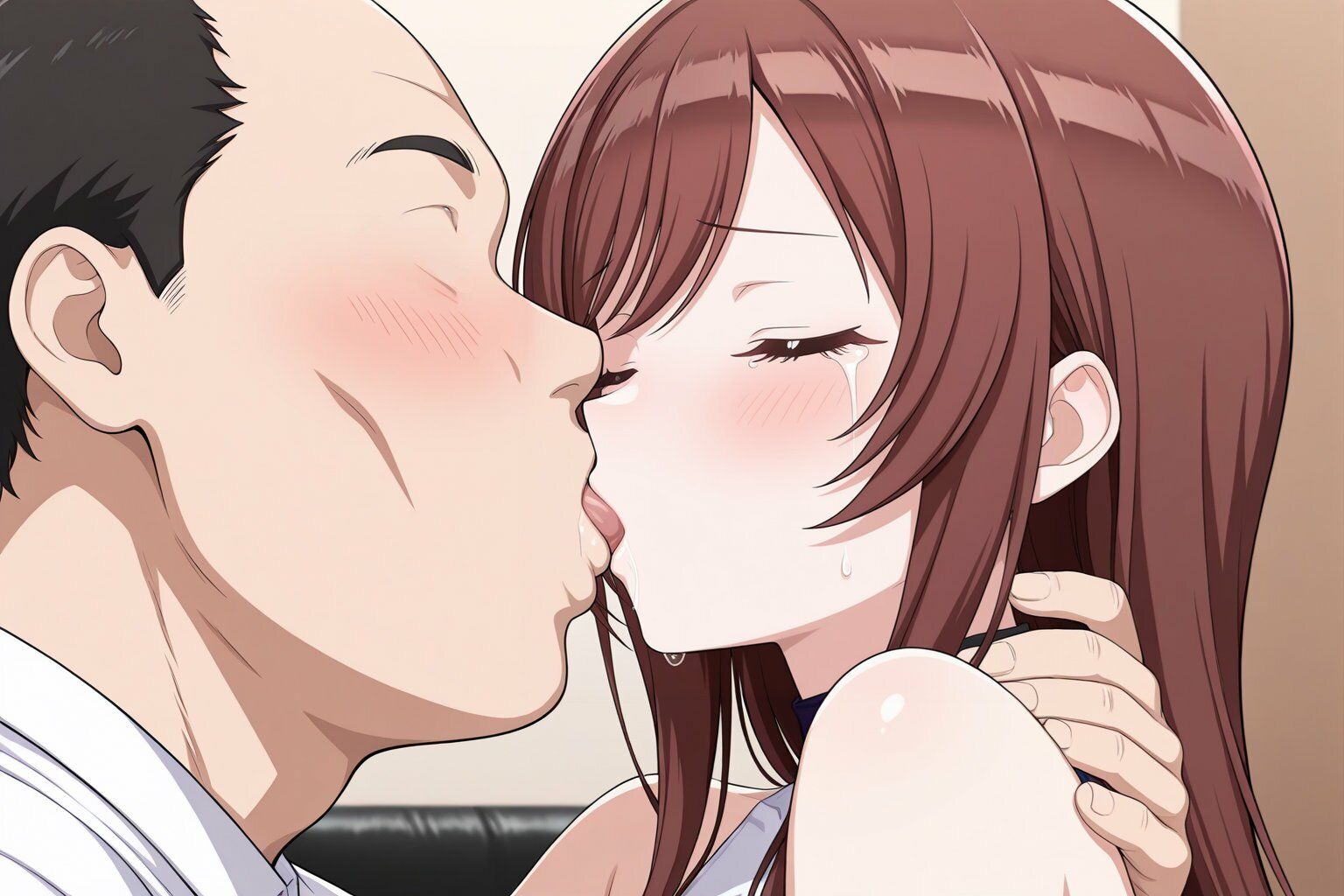 大崎●奈 レースクイーンでキモおじ強●接待 画像3