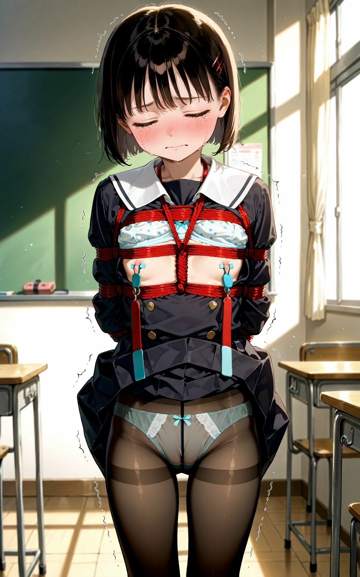 女子学生校内体罰・お仕置きシリーズ 画像4