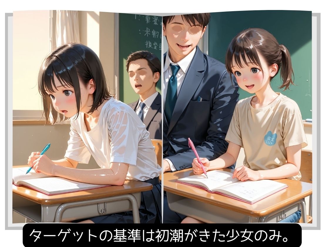 女子〇学生 『膨らみかけ少女と種付け教師』 サンプル画像 3