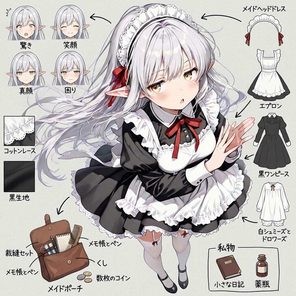 ちいさなエルフ三姉妹と1