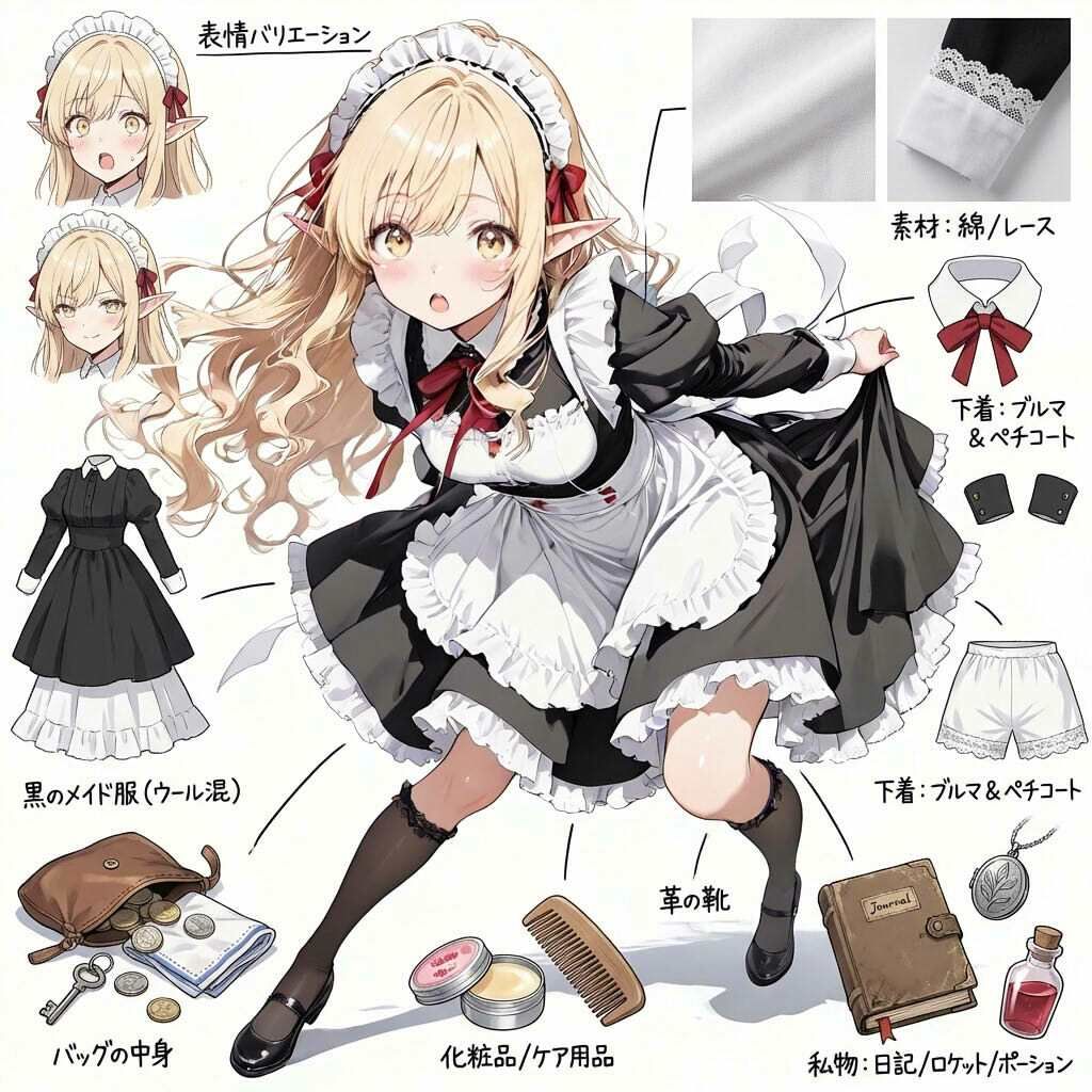 ちいさなエルフ三姉妹と8