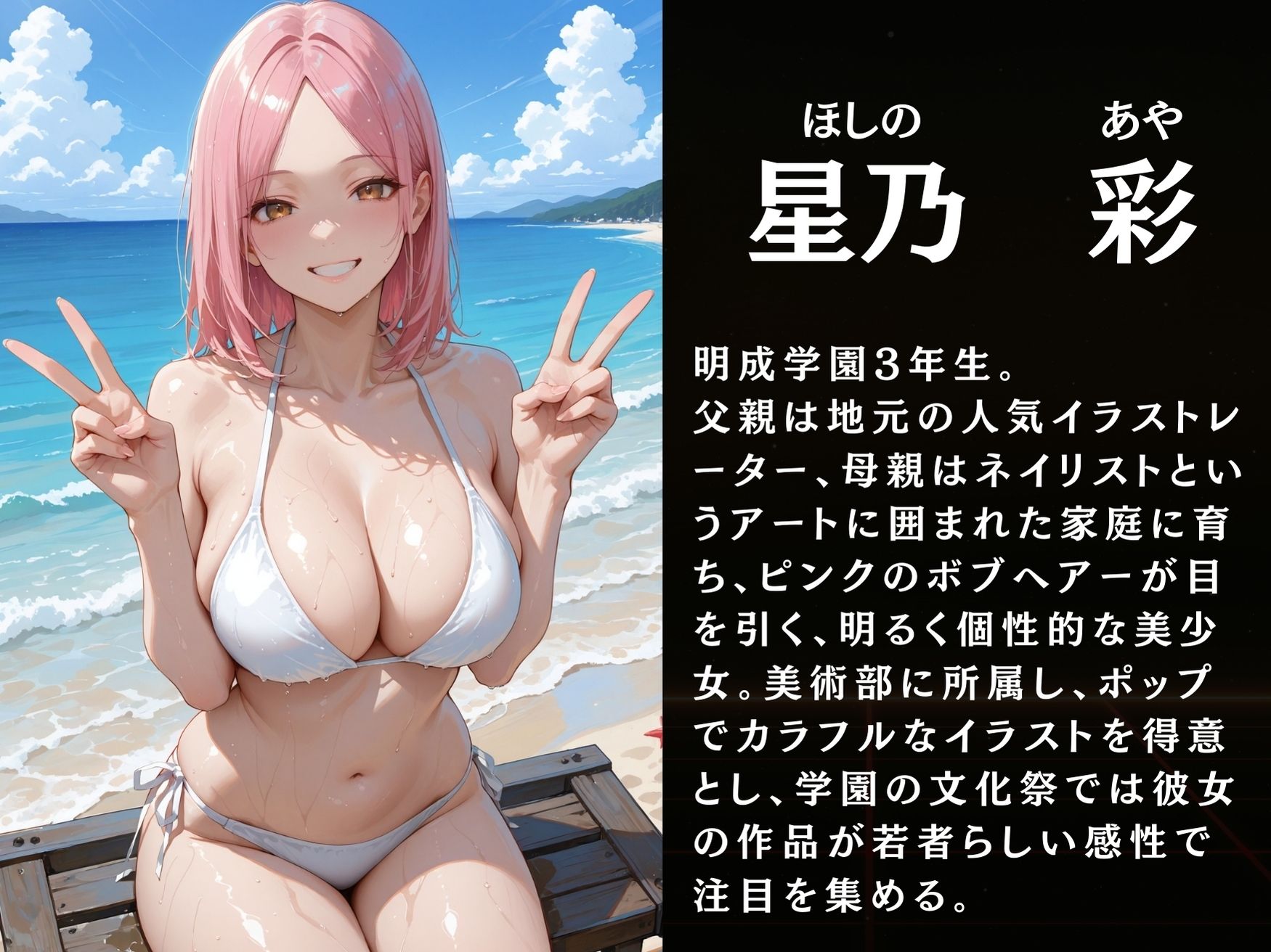 放課後の性指導 〜女子生徒の秘密〜ビーチ編 画像3